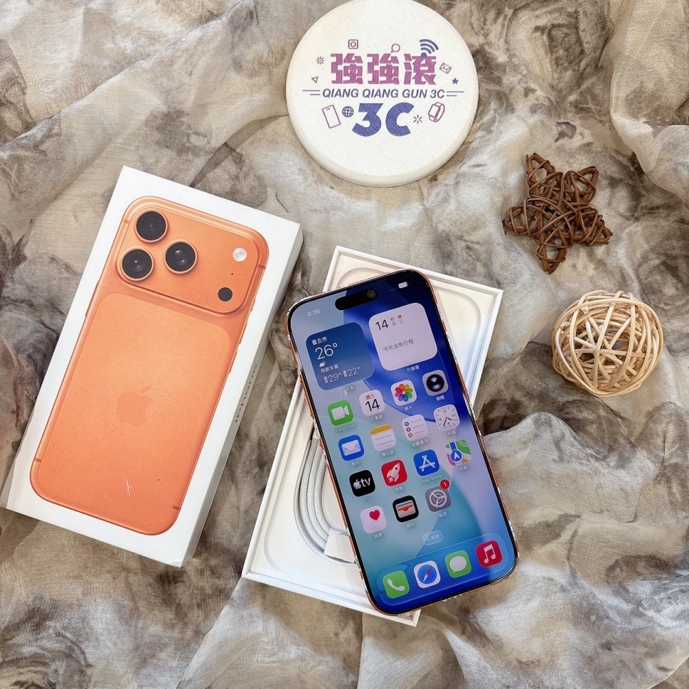 二手 iPhone17Pro 512G 橘色*83762(原廠保固)