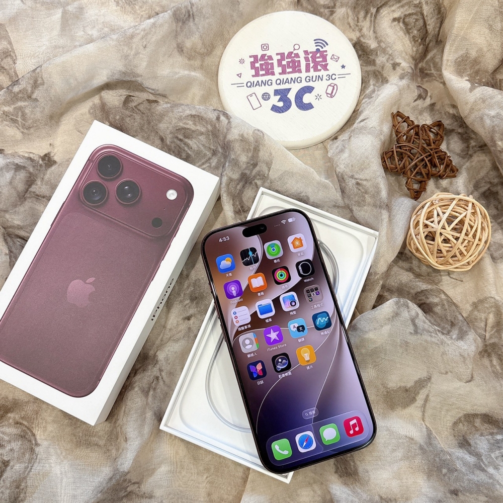 二手 iPhone18 Pro 256G 紅色#19736(原廠保固)
