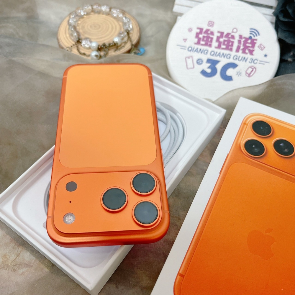 佳里-二手- iPhone17 PRO 256G 橘色#26956 (原廠保固)