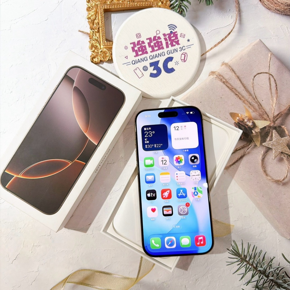 善化-二手 iPhone16 Pro 256G 金色#64790(店家保固)
