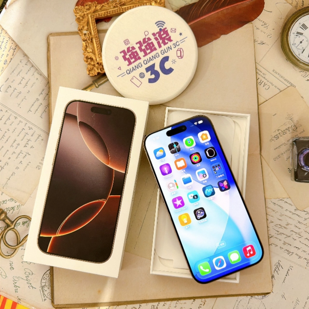 善化-二手 iPhone16 Pro 256G 金色#85038（店家保固）