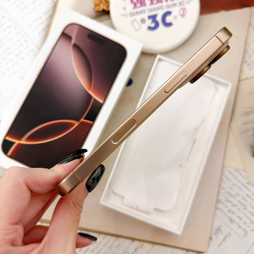 善化-二手 iPhone16 Pro 256G 金色#85038（店家保固）