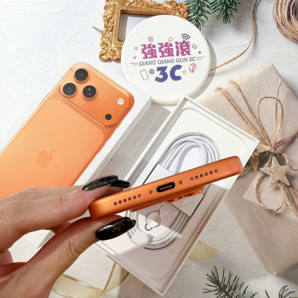 善化-二手 iPhone17 Pro Max 256G 橘色#72043（店家保固）