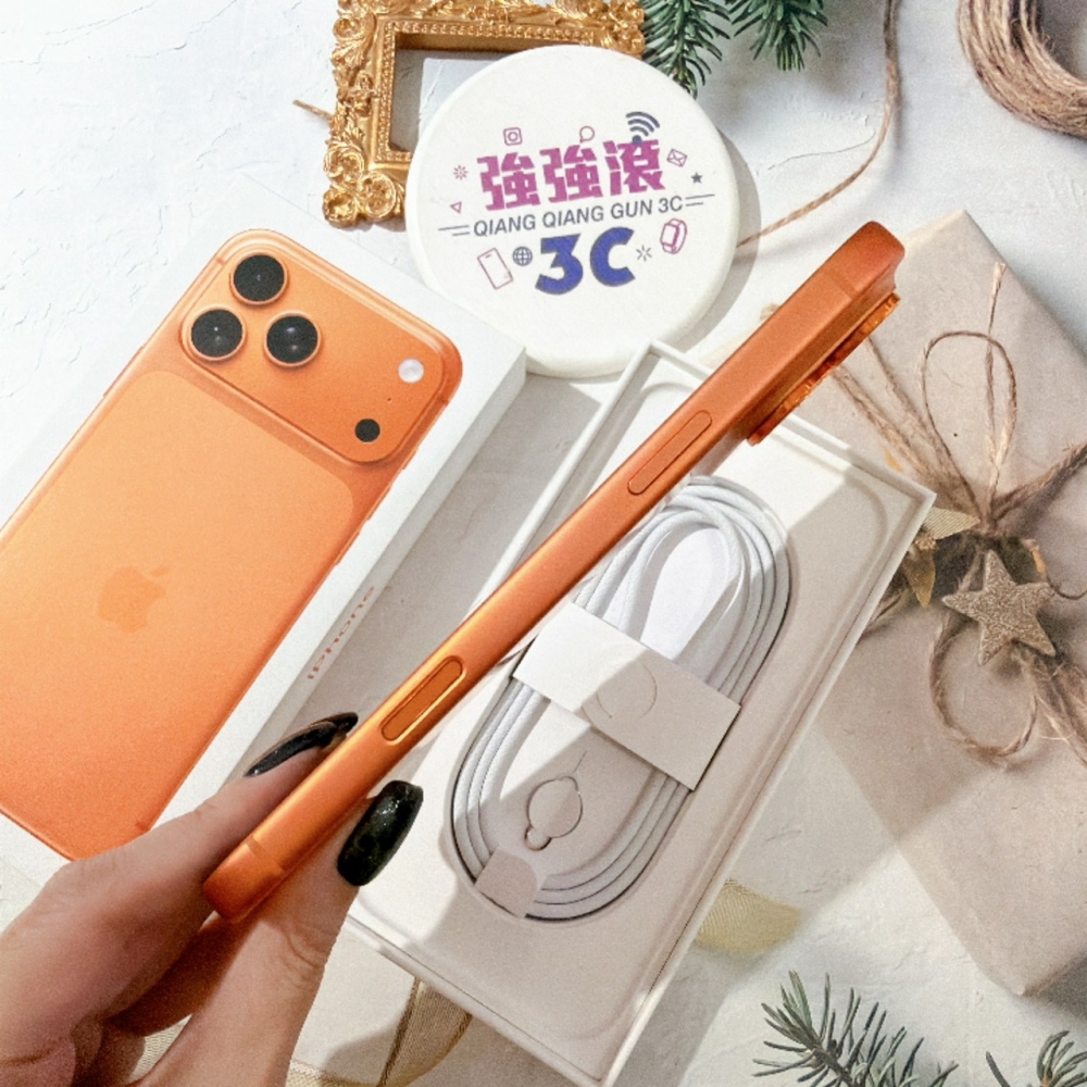 善化-二手 iPhone17 Pro Max 256G 橘色#72043（店家保固）
