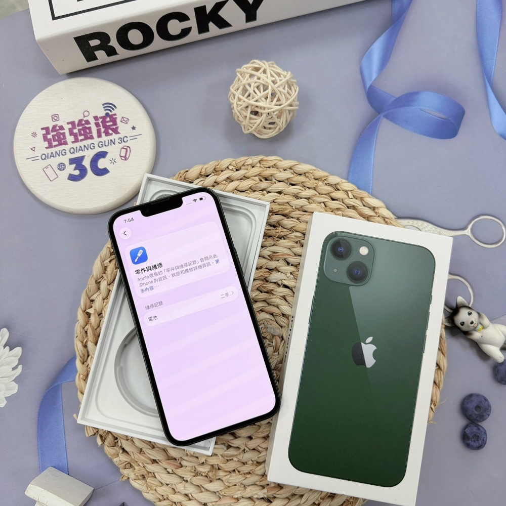 歸仁- 二手iphone13 128 綠色*78185（店家保固365天）