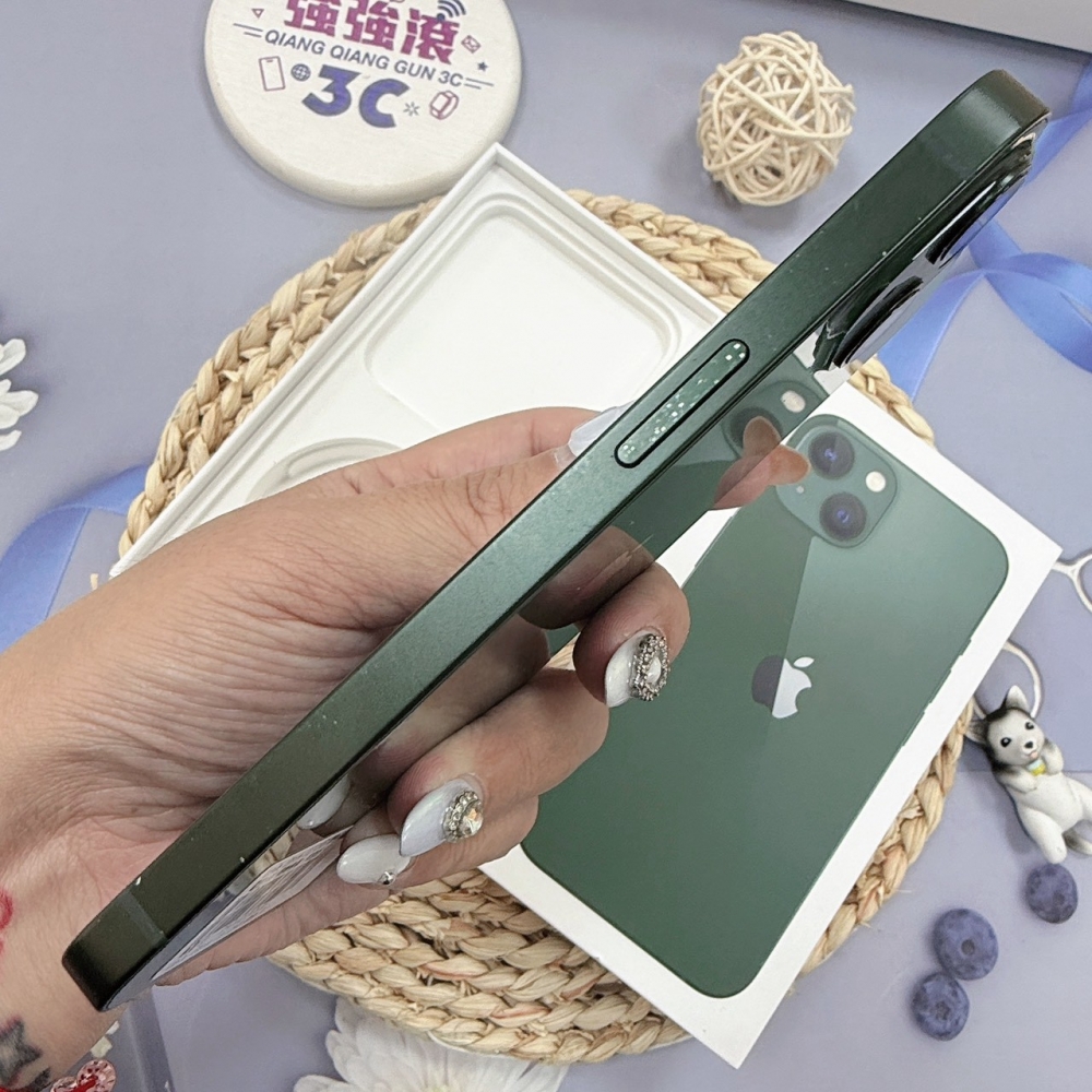 歸仁- 二手iphone13 128 綠色*78185（店家保固365天）