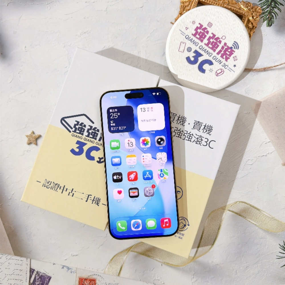 善化-二手 iPhone16 Pro Max 256G 金色#71261（店家保固）