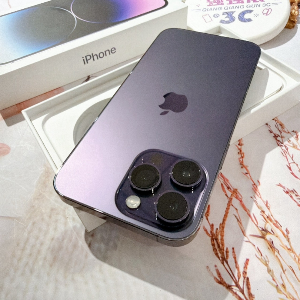 善化-二手 iPhone14 Pro Max 256G 紫色#67293（店家保固）