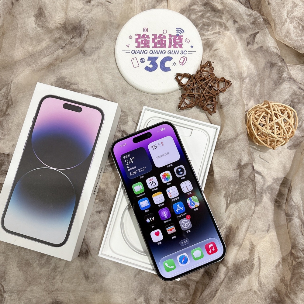 二手 iPhone14Pro 128G 紫色*98801(店家保固)