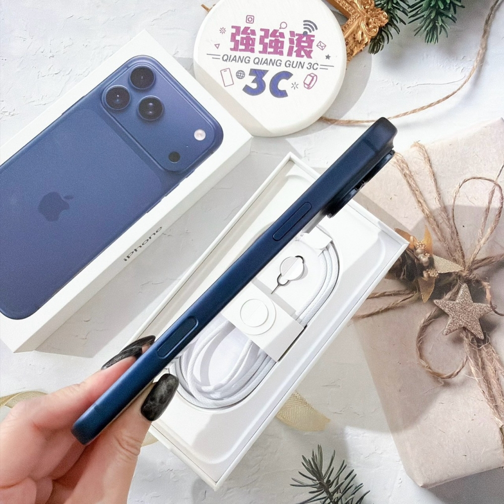 善化-二手 iPhone17 Pro Max 256G 藍色#20122(店家保固)