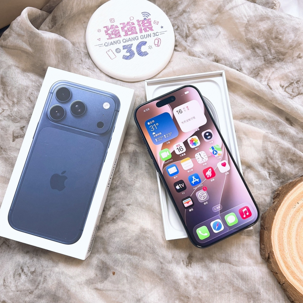 二手 iPhone17Pro 256G 藍色*08461(原廠保固)
