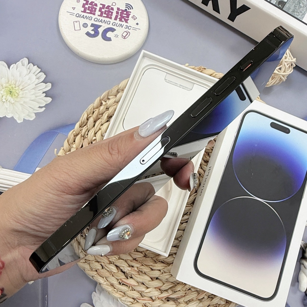 歸仁- 二手iphone14PRO MAX 256G 黑色*42162(店家保固365天)