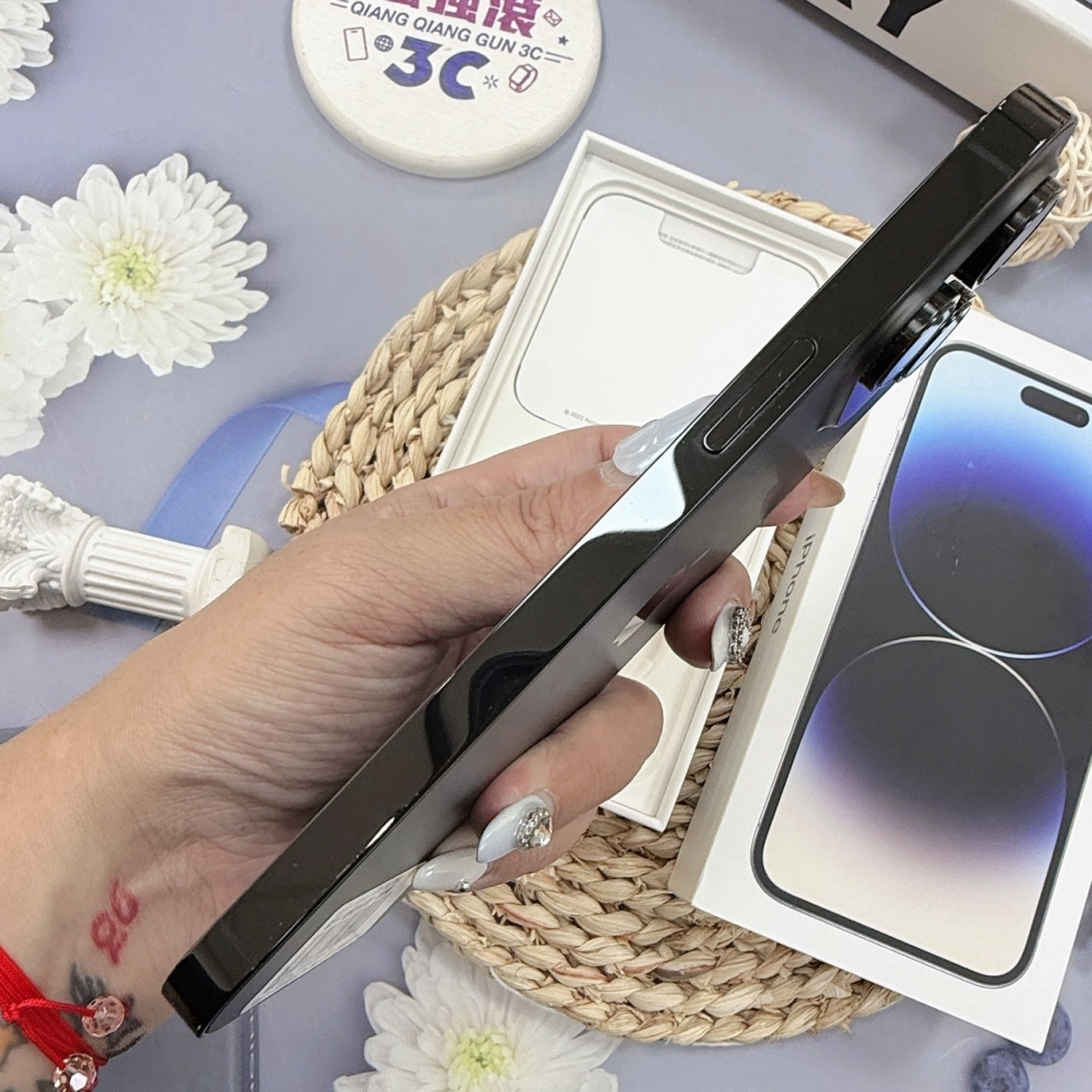 歸仁- 二手iphone14PRO MAX 256G 黑色*42162(店家保固365天)