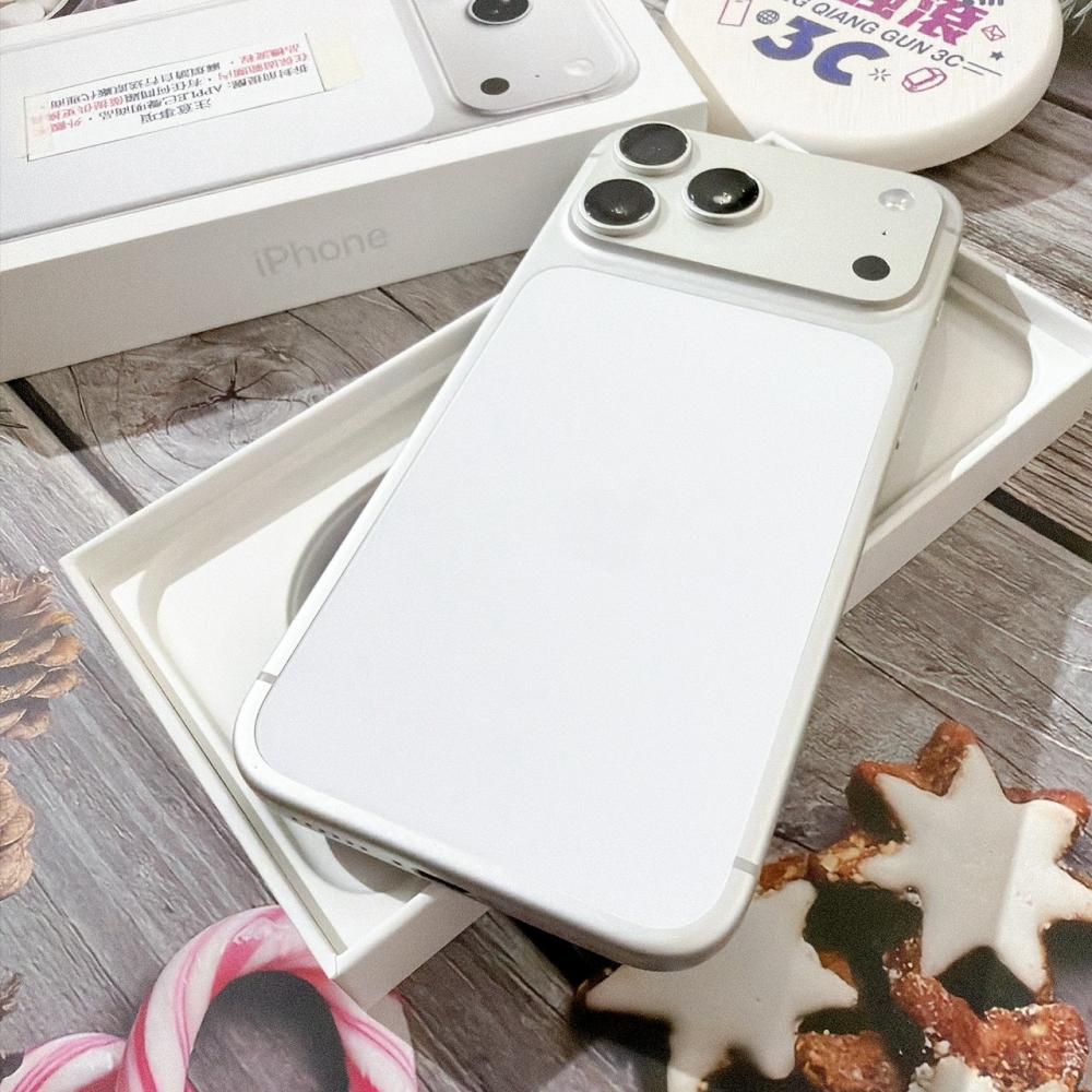 善化-二手 iPhone17 Pro Max 256G 白色#80739（店家保固）