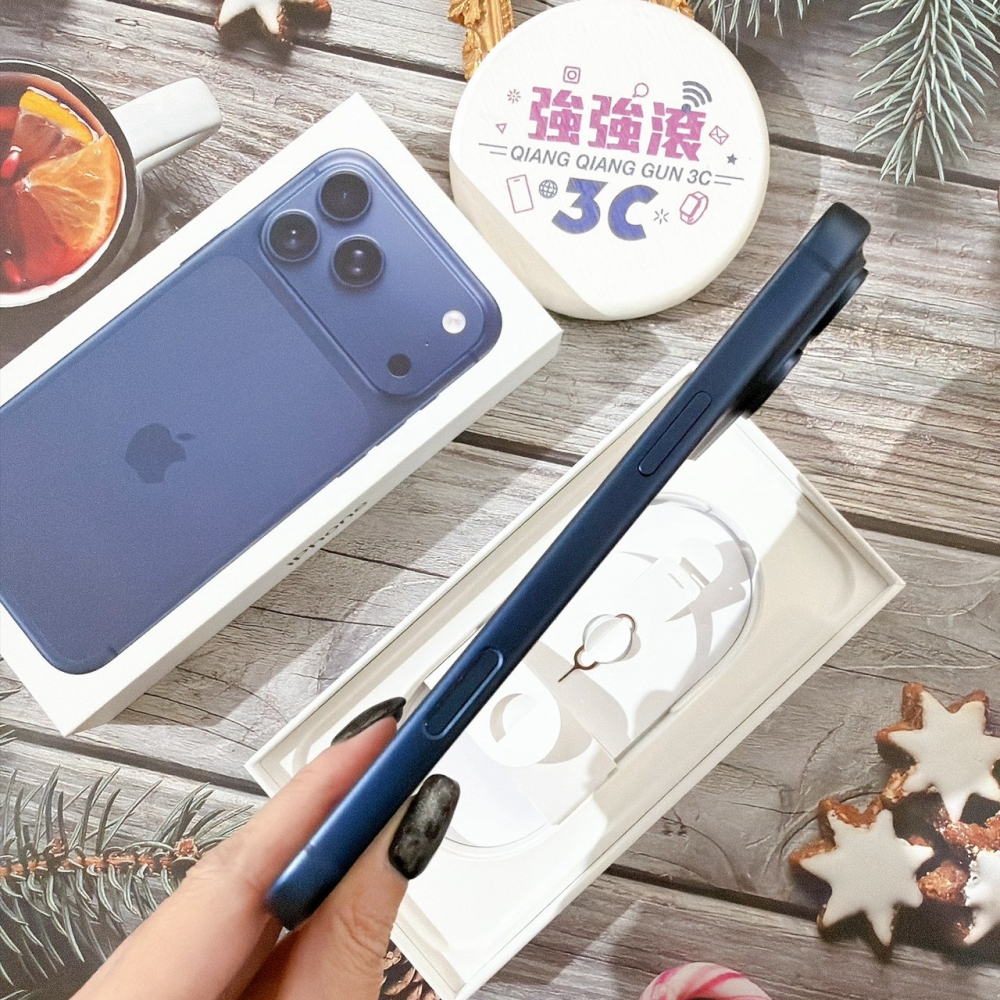 善化-二手 iPhone17 Pro Max 1TB 藍色#99036（店家保固）