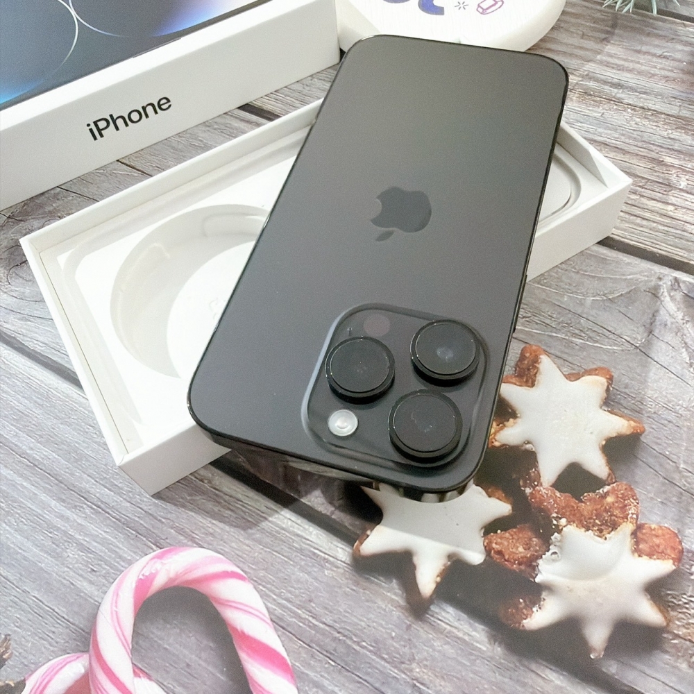 善化-二手 iPhone14 Pro 256G 黑色#48590(店家保固)