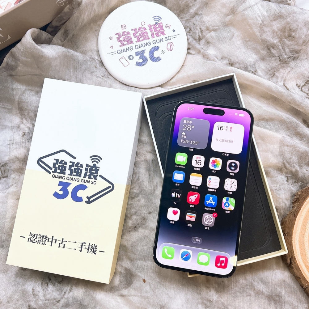 二手 iPhone14ProMax 256G 紫色*99004(店家保固)