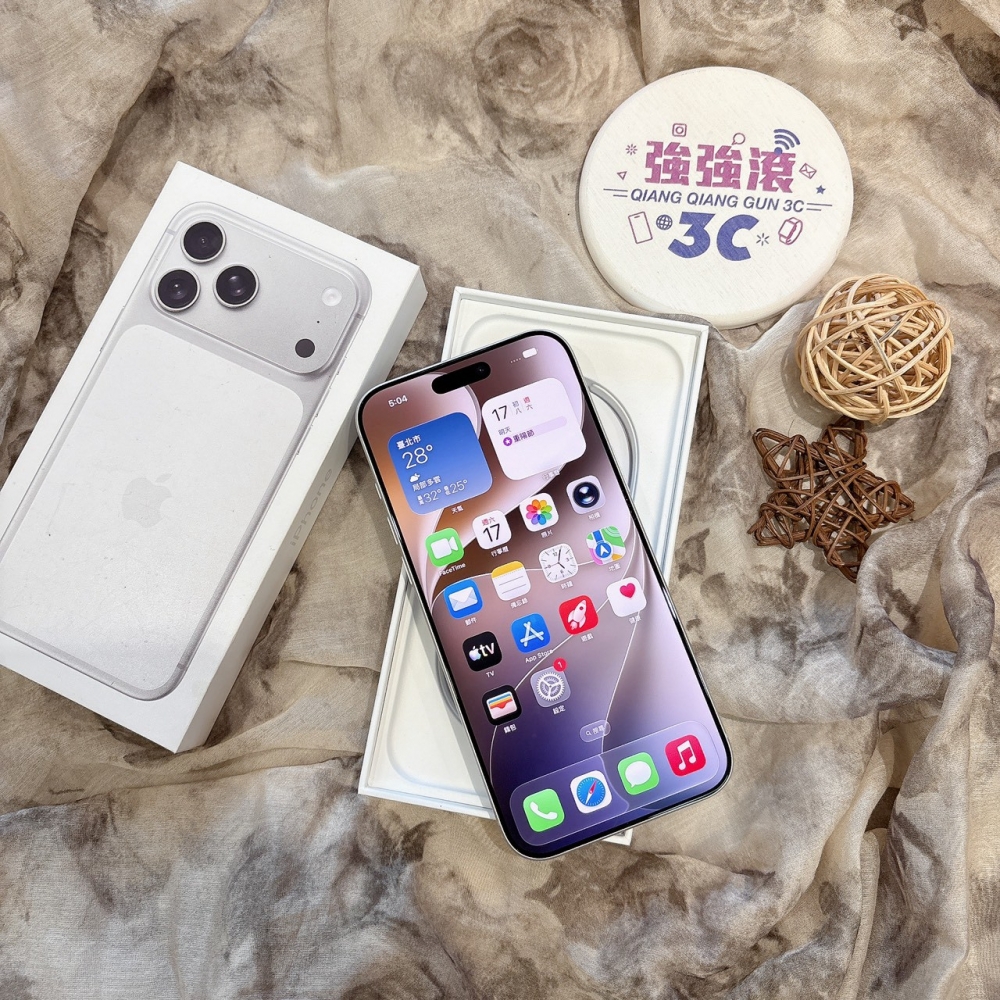 二手 iPhone17ProMax 256G 銀色*67269（店家保固）