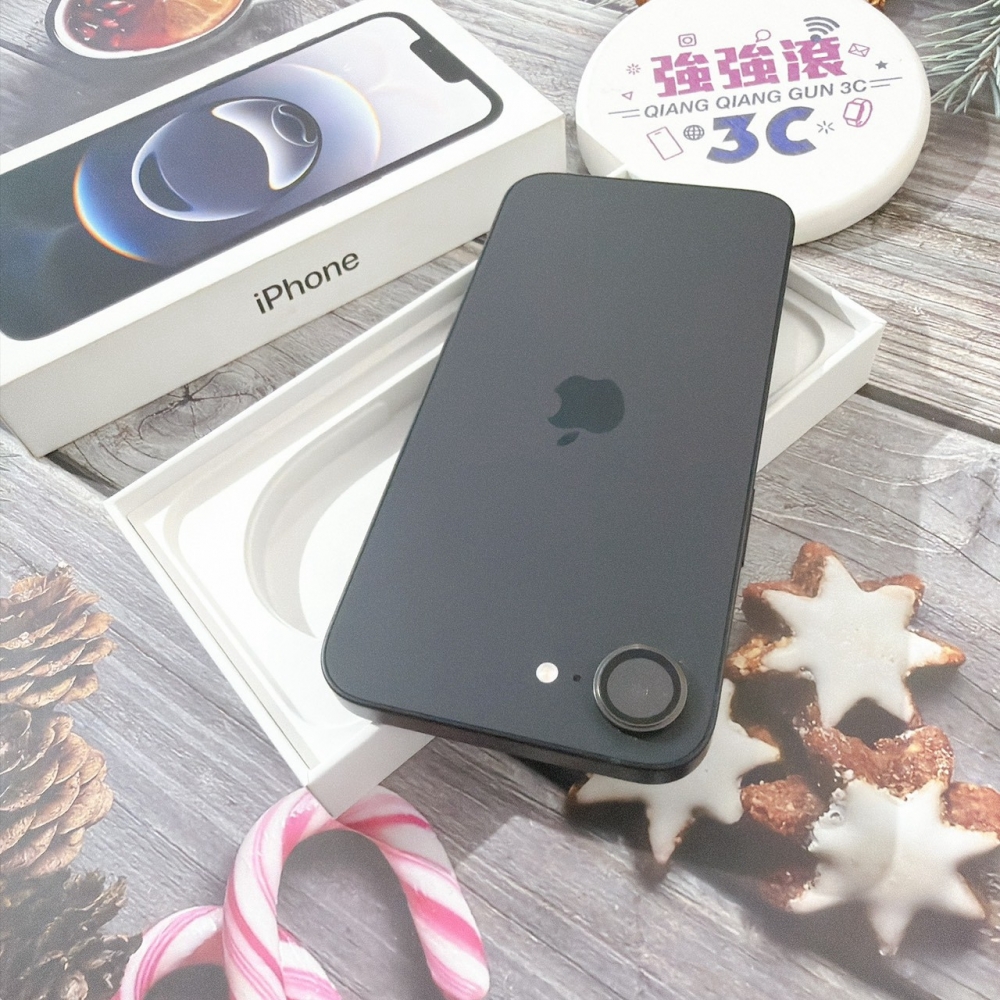 善化-二手 iPhone16E 128G 黑色#86093(店家保固)