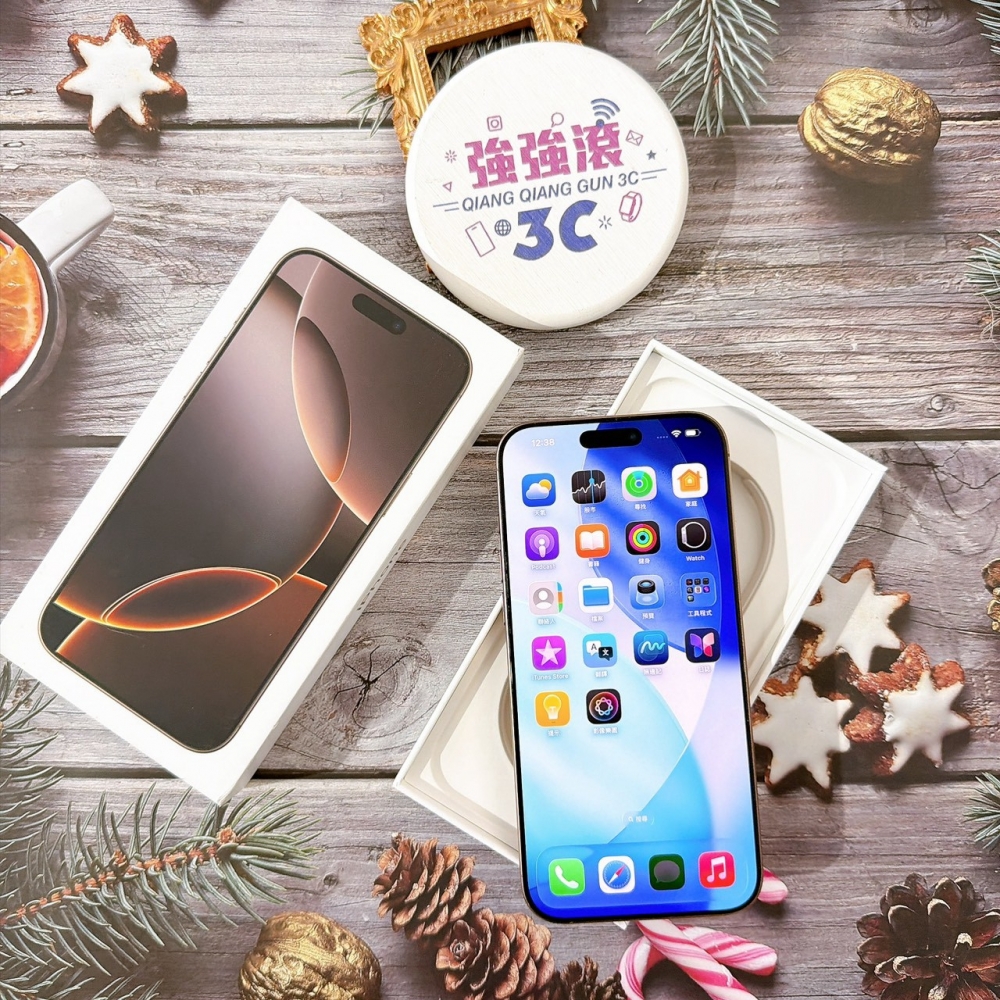 善化-二手 iPhone16 Pro Max 512G 金色#18755（店家保固）