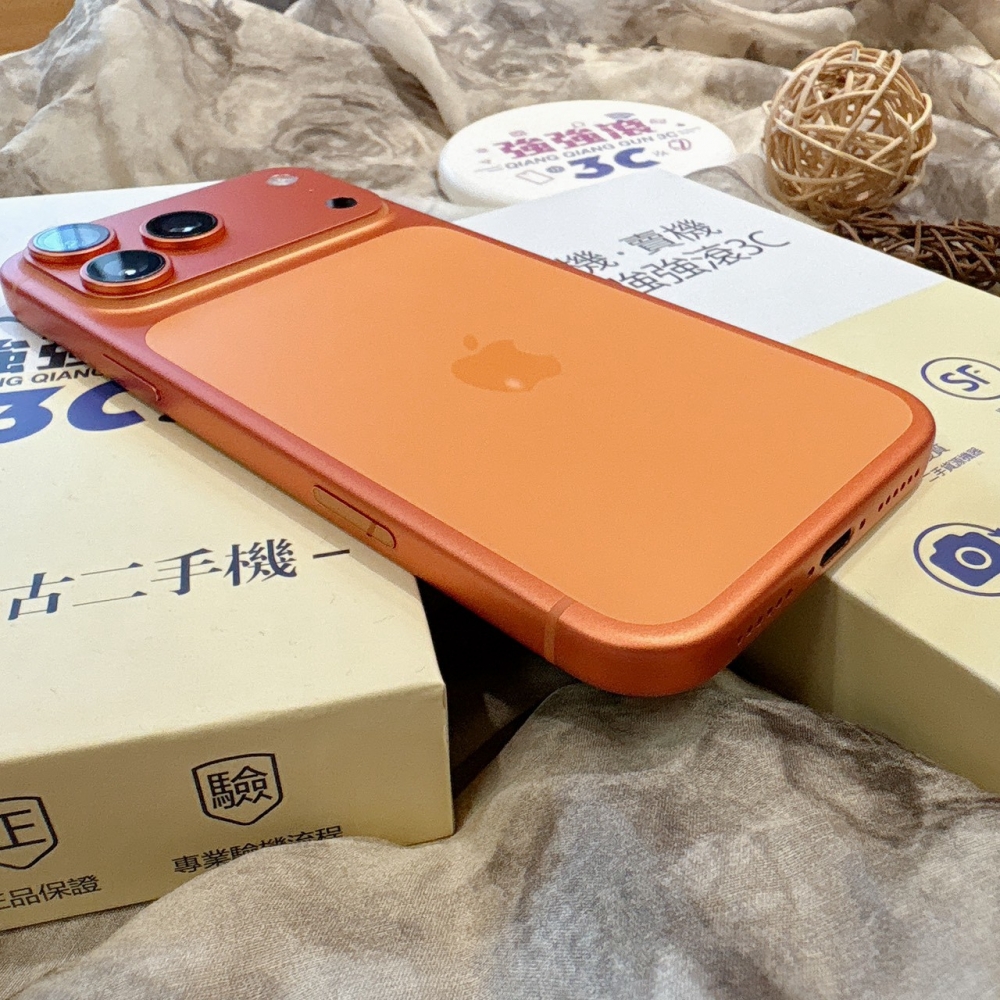 二手 iPhone17ProMax 512G 橘色*20990(店家保固)