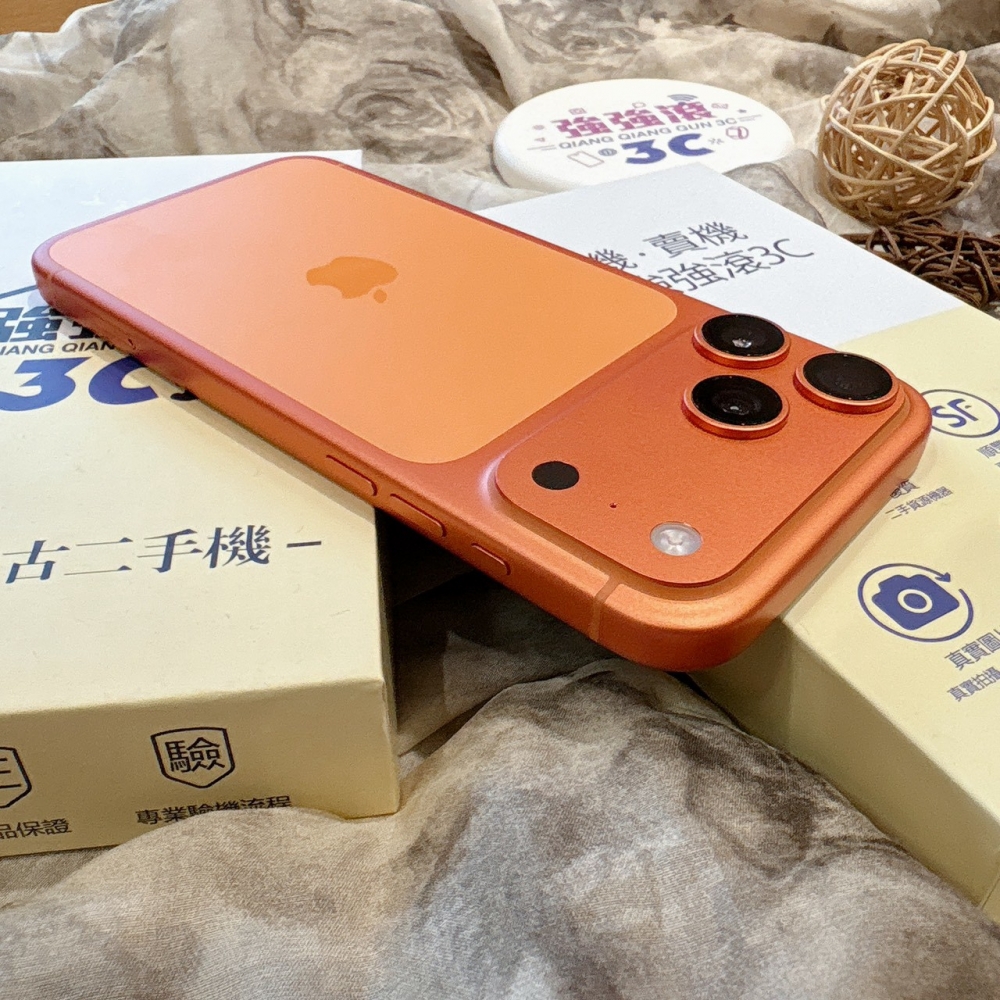 二手 iPhone17ProMax 512G 橘色*20990(店家保固)