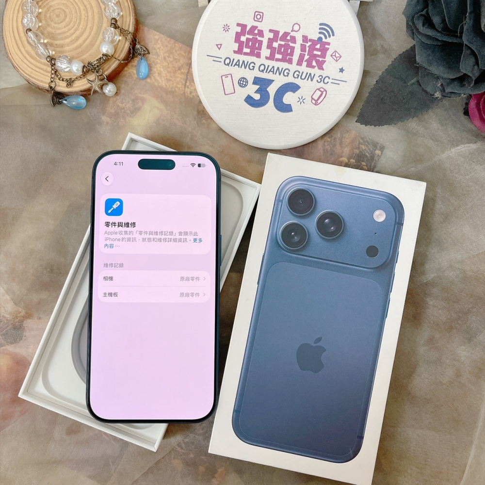佳里-二手- iPhone17 Pro 256G 藍色#35528 (店家保固)