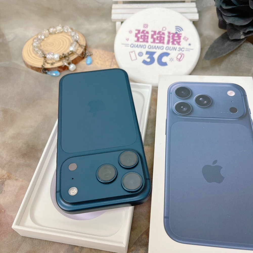 佳里-二手- iPhone17 Pro 256G 藍色#35528 (店家保固)