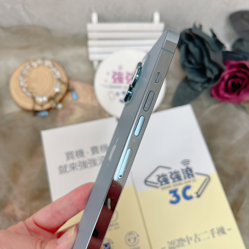 佳里-二手- iPhone13 Pro Max 256G 藍色#24515 (店家保固)
