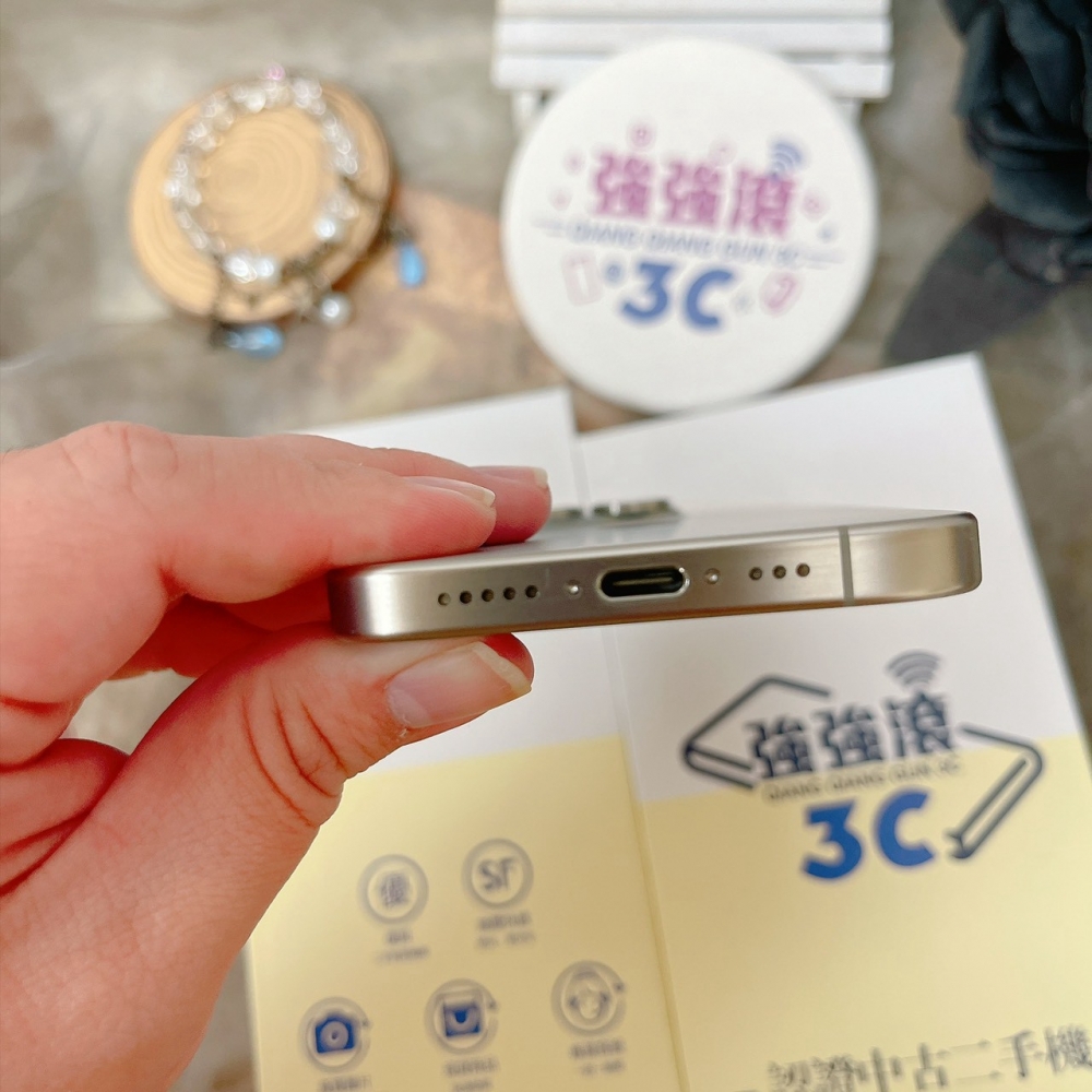 佳里-二手- iPhone15 Pro 256G 原色#25881 （店家保固）