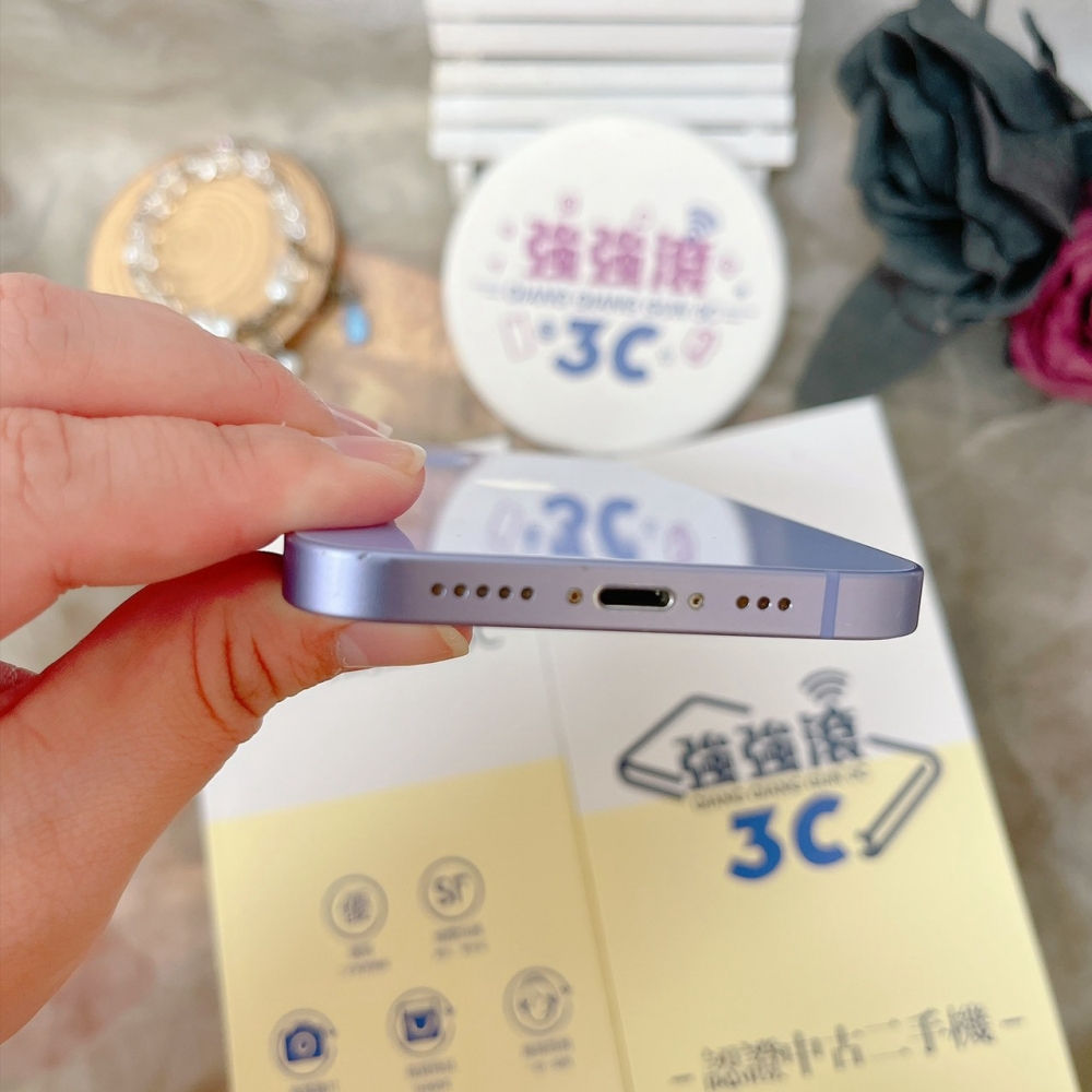 佳里-二手- iPhone12 128G 紫色#01974 (店家保固)