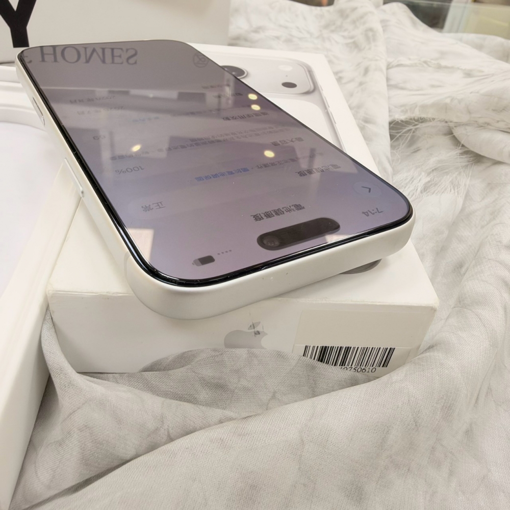 歸仁- 二手iphone17 pro 256G 銀色*97539（原廠保內）