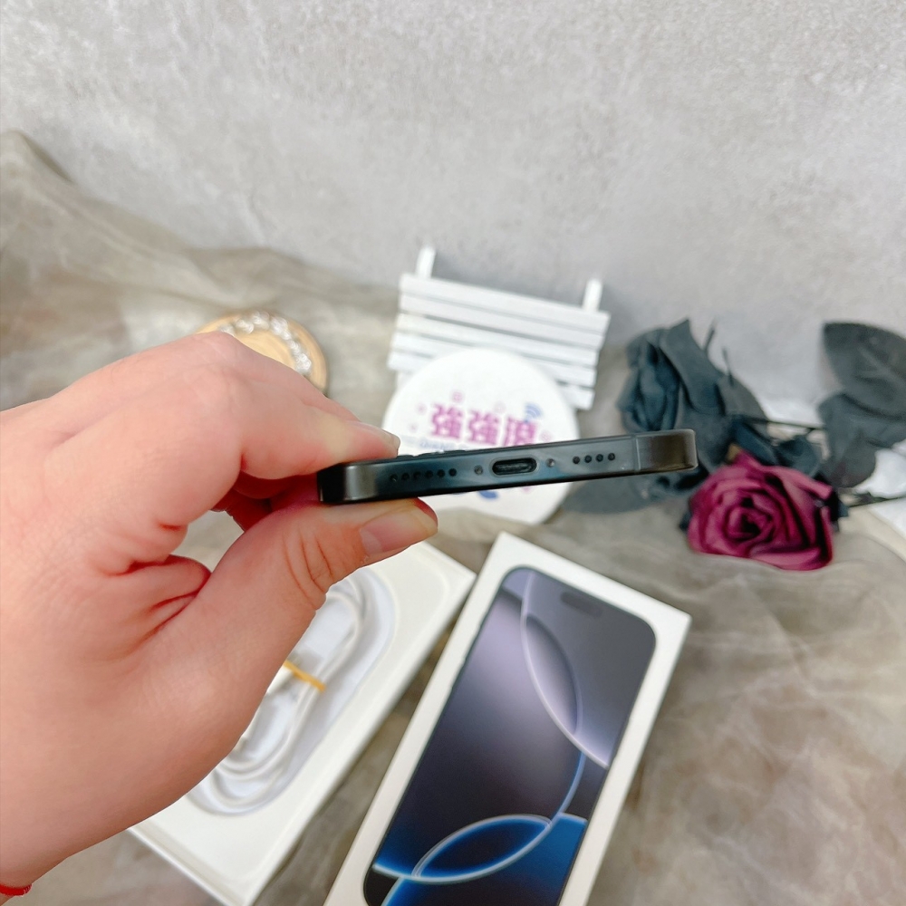 佳里-二手- iPhone16 Pro Max 512G 黑色#07467 (店家保固)