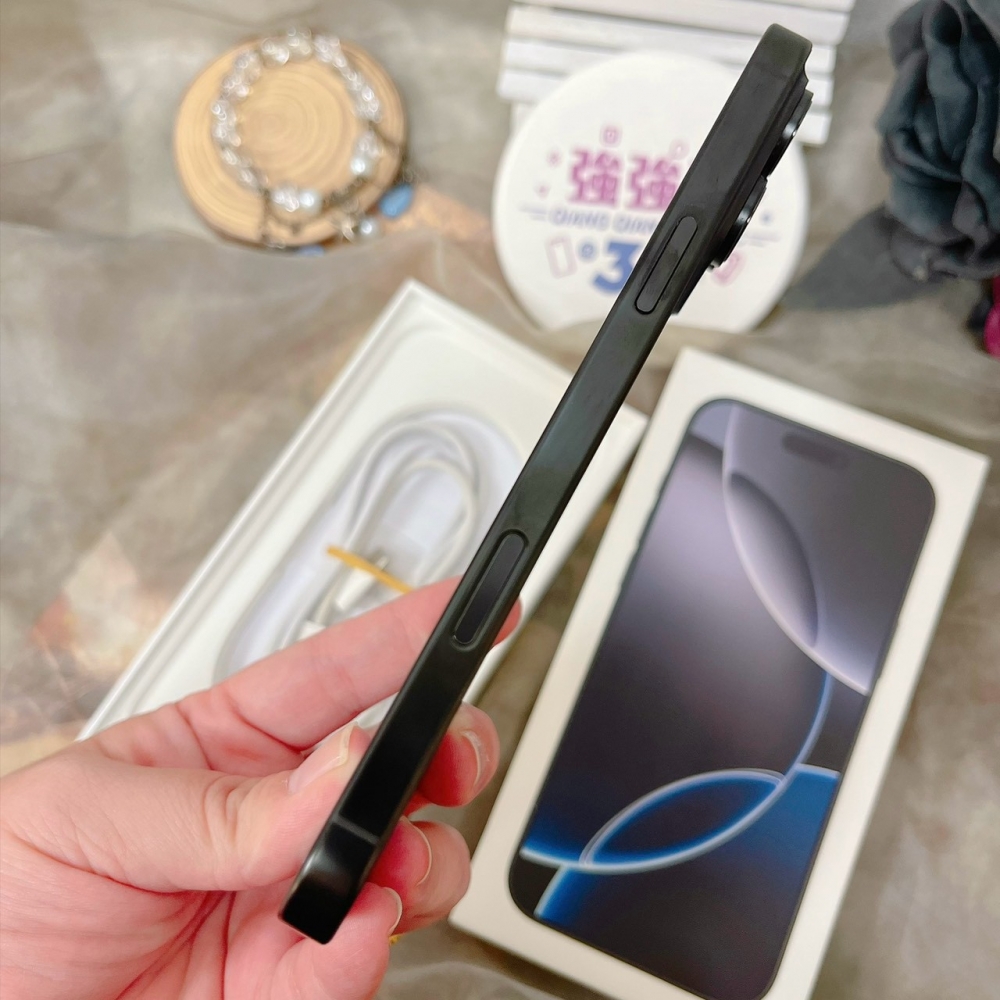 佳里-二手- iPhone16 Pro Max 512G 黑色#07467 (店家保固)