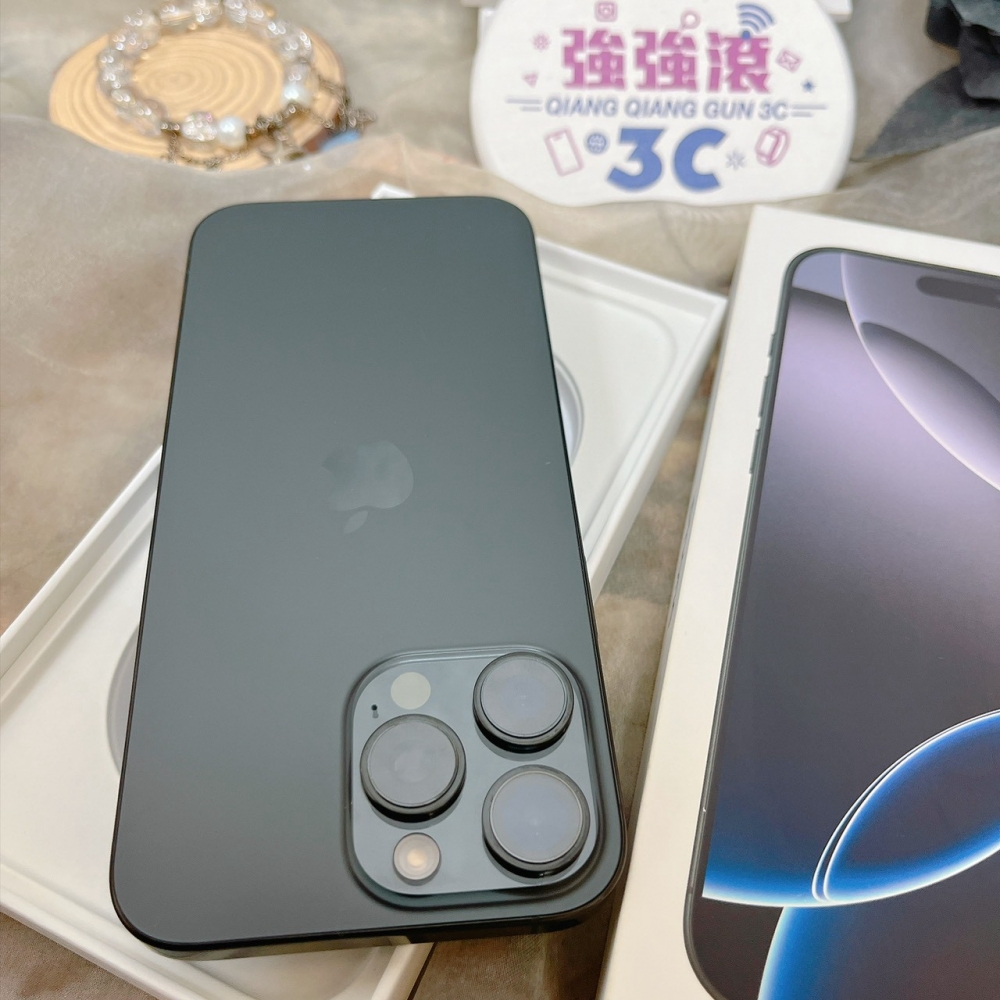 佳里-二手- iPhone16 Pro Max 512G 黑色#07467 (店家保固)