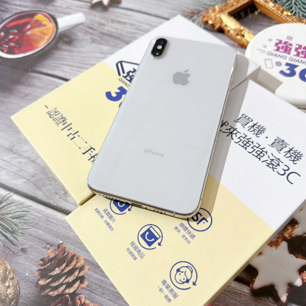 善化-二手 iPhone Xs Max 256G 白色#72142（店家保固）