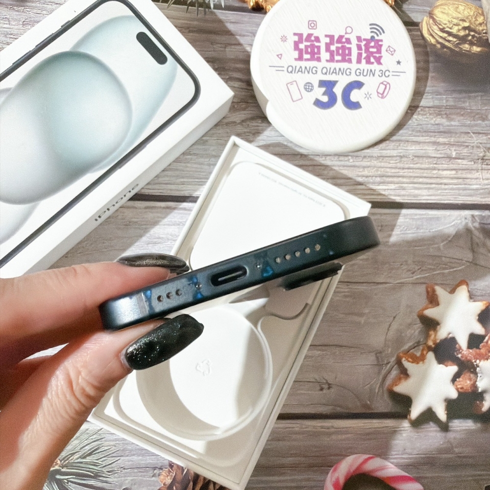善化-二手 iPhone15 256G 黑色#17496（店家保固）