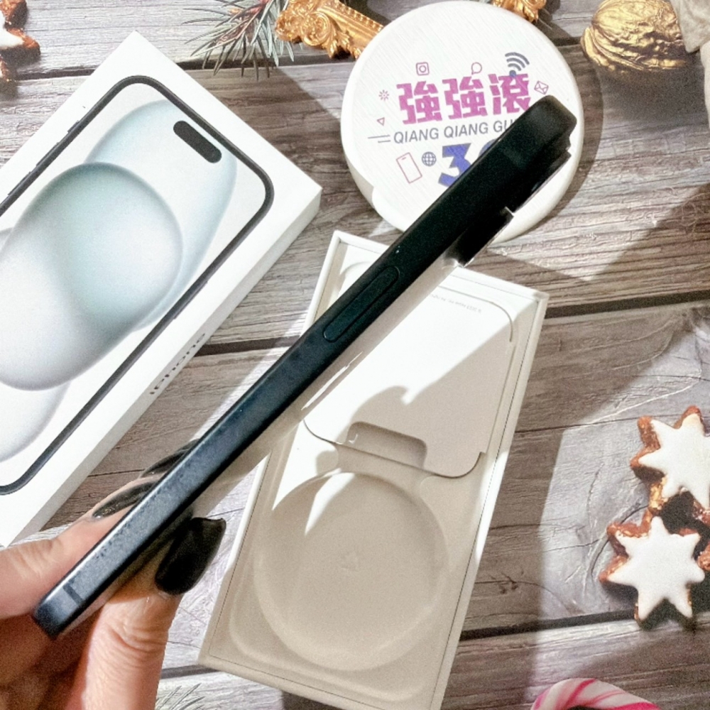 善化-二手 iPhone15 256G 黑色#17496（店家保固）