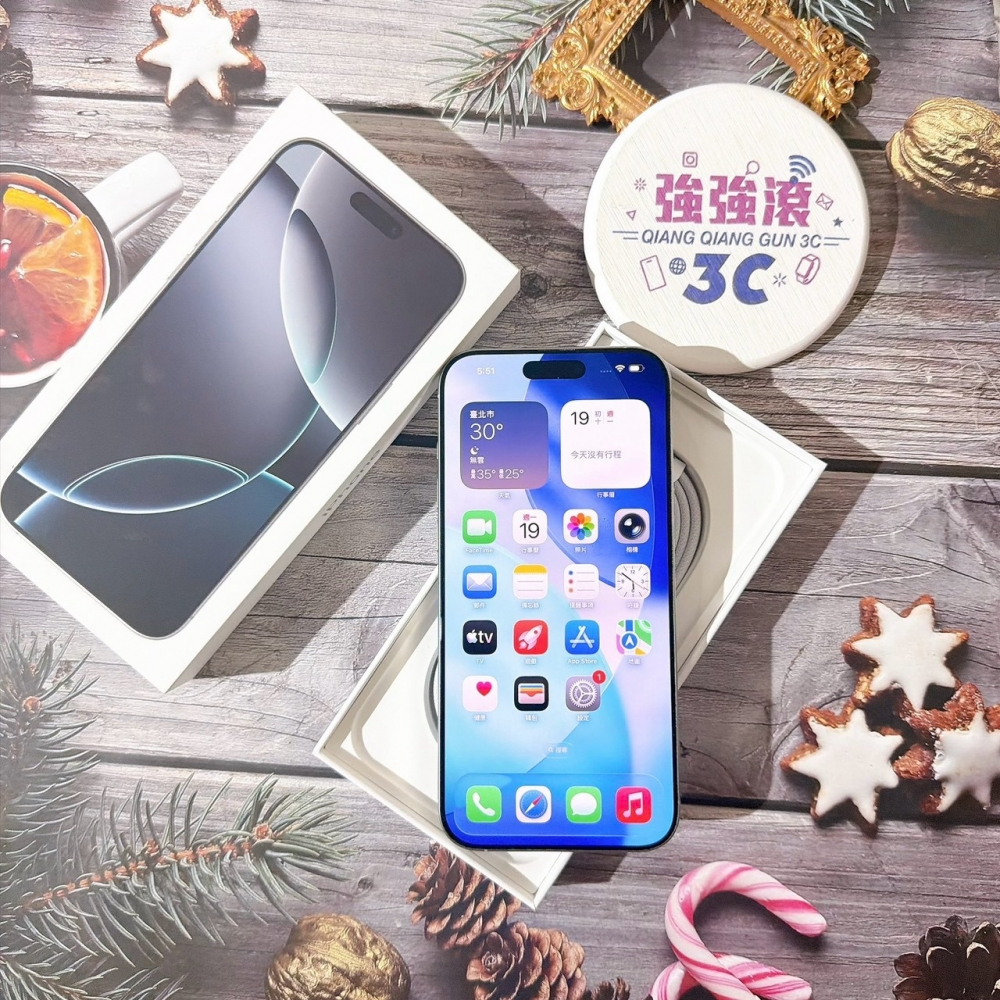 善化-二手 iPhone16 Pro Max 256G 白色#13252(店家保固)