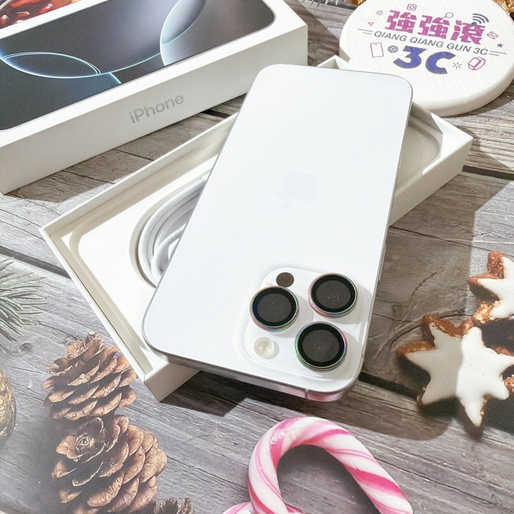善化-二手 iPhone16 Pro Max 256G 白色#13252(店家保固)