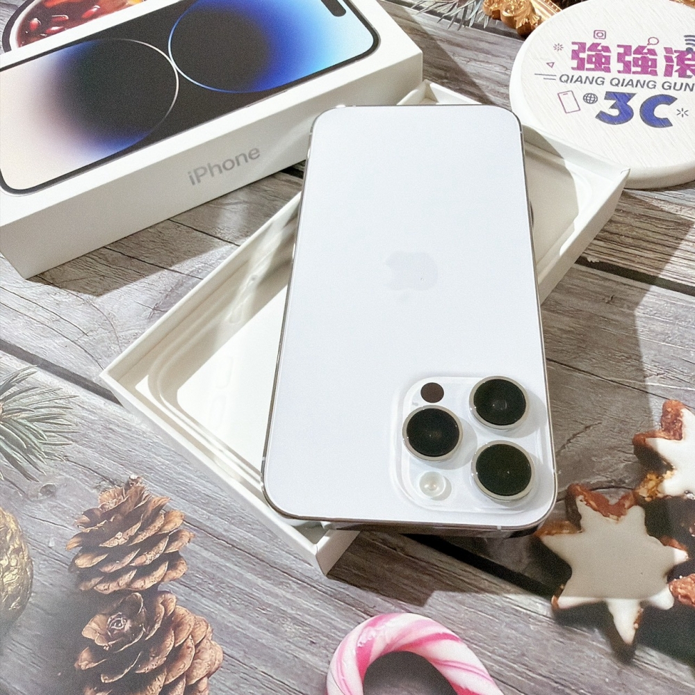 善化-二手 iPhone14 Pro Max 256G 白色#90484(店家保固)