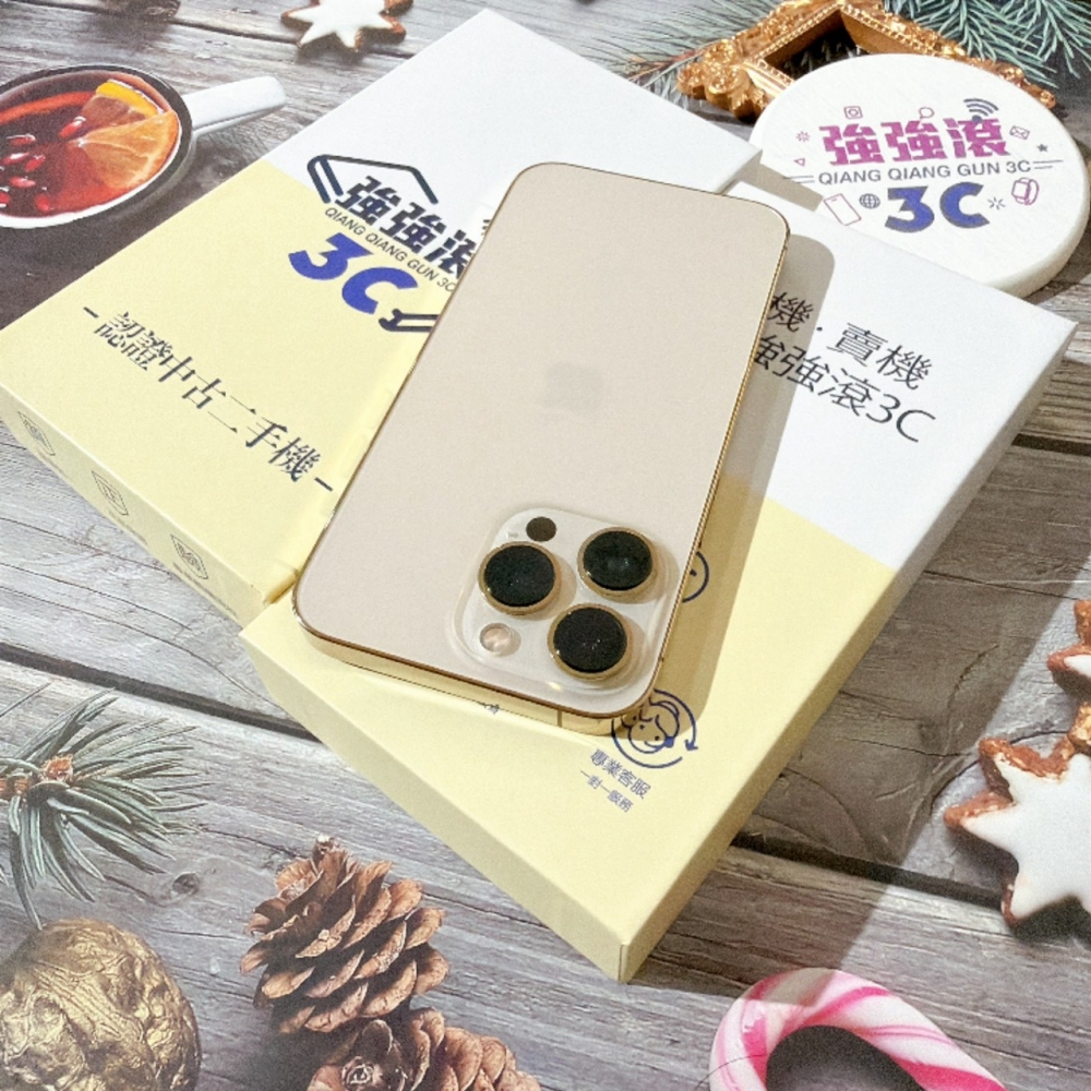 善化-二手 iPhone13 Pro 256G 金色#60513(店家保固)
