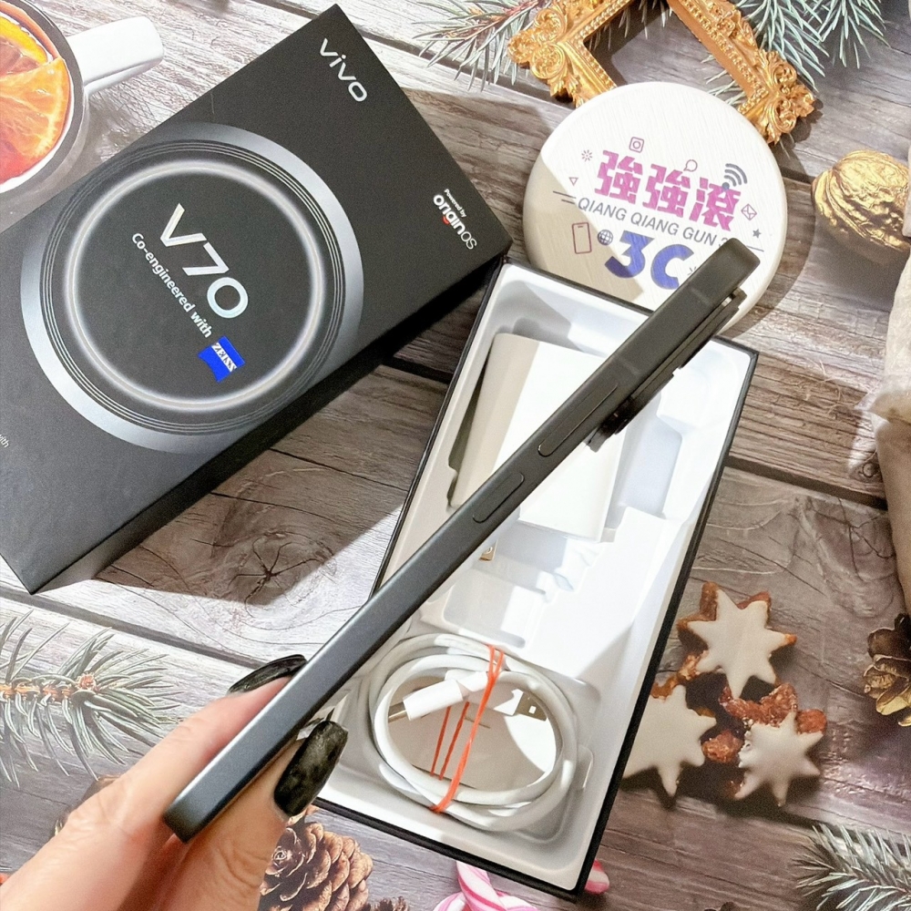 善化-二手 Vivo v70 12/256G 黑色#60730(原廠保固)