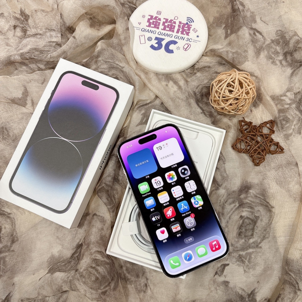 二手 iPhone14Pro 256G 紫色*61584(店家保固)