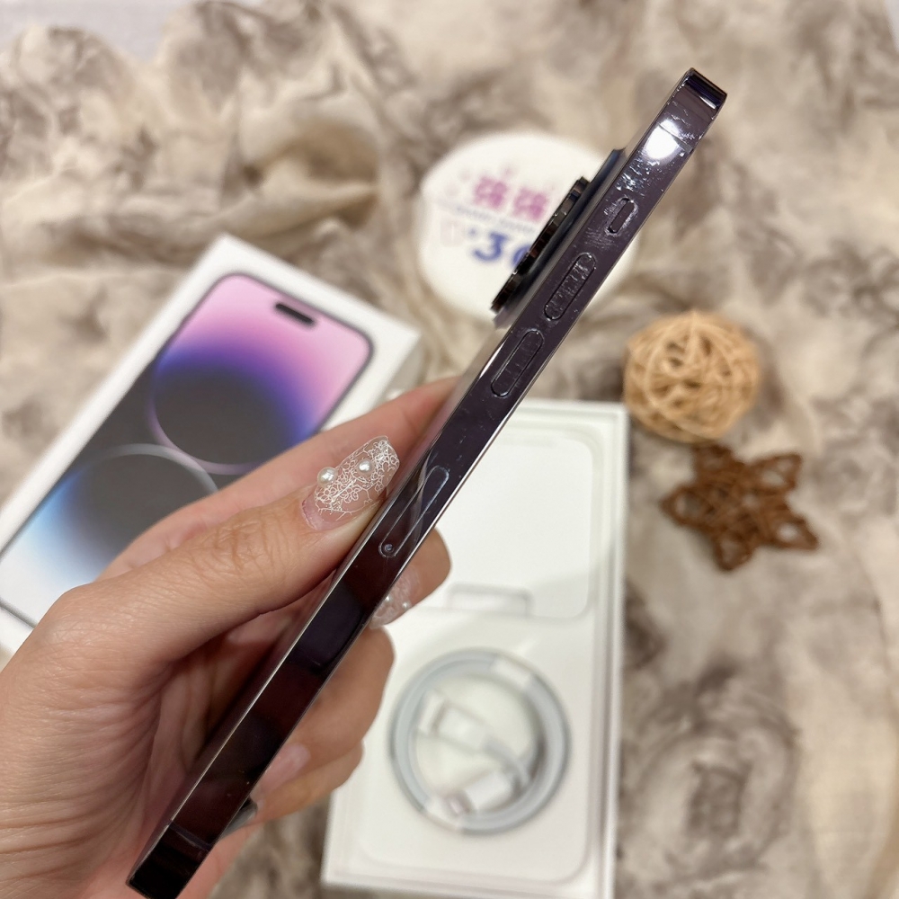 二手 14 pro max 512G 紫色 #33605(店家保固)