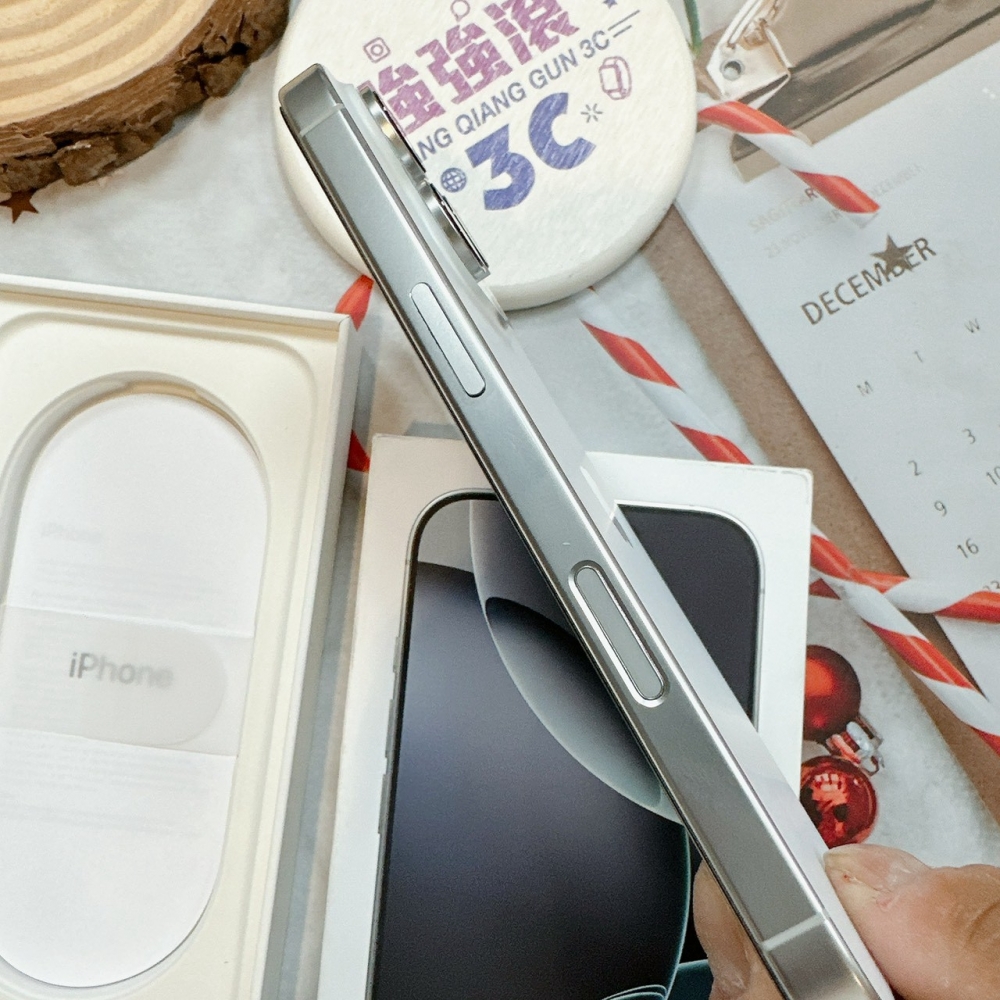 二手 iPhone16Pro 128G 白色*38242（店家保固）