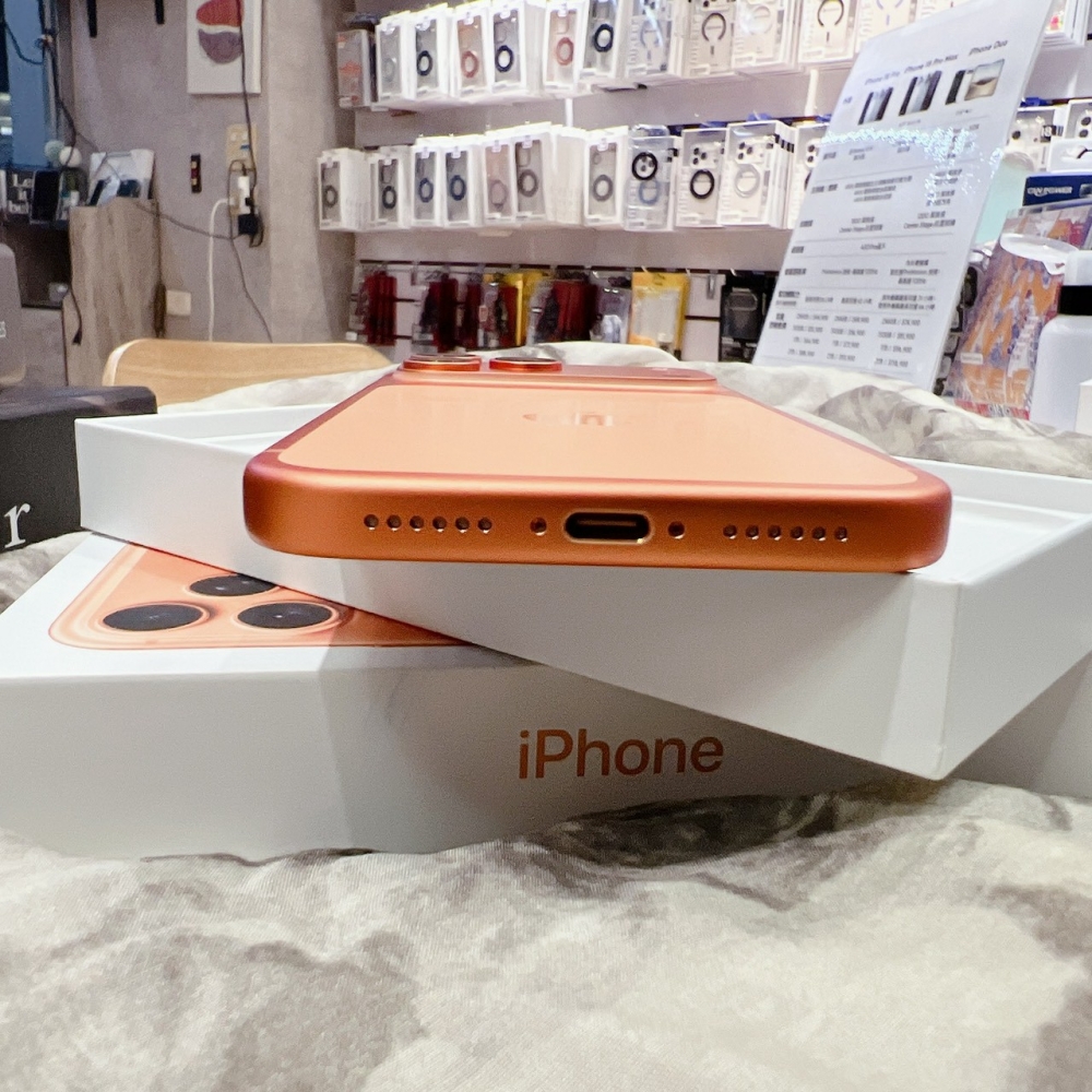 二手iPhone17 Pro Max 256G 橘色#46205（店家保固）