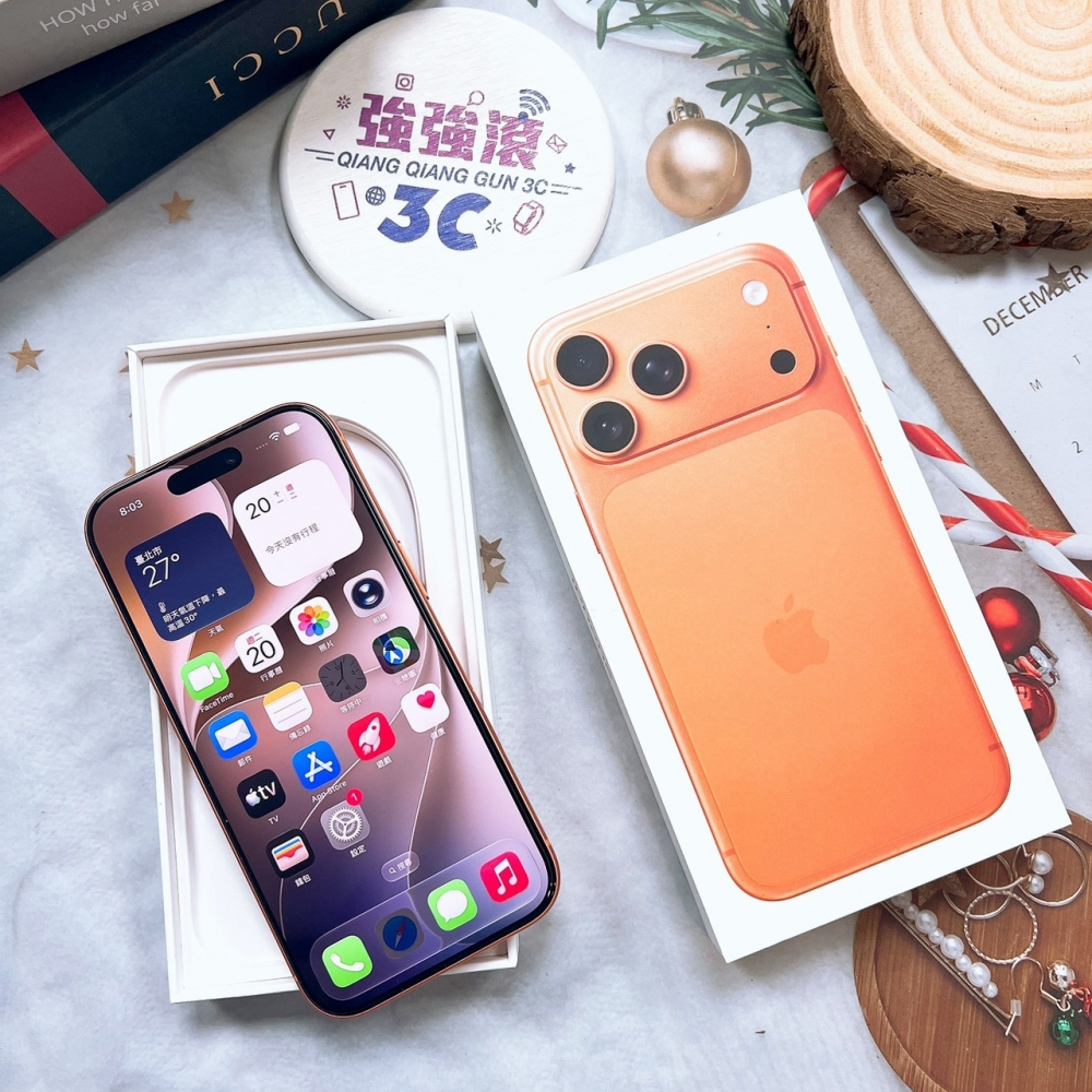 二手 iPhone17Pro 256G 橘色*94955（原廠保固）