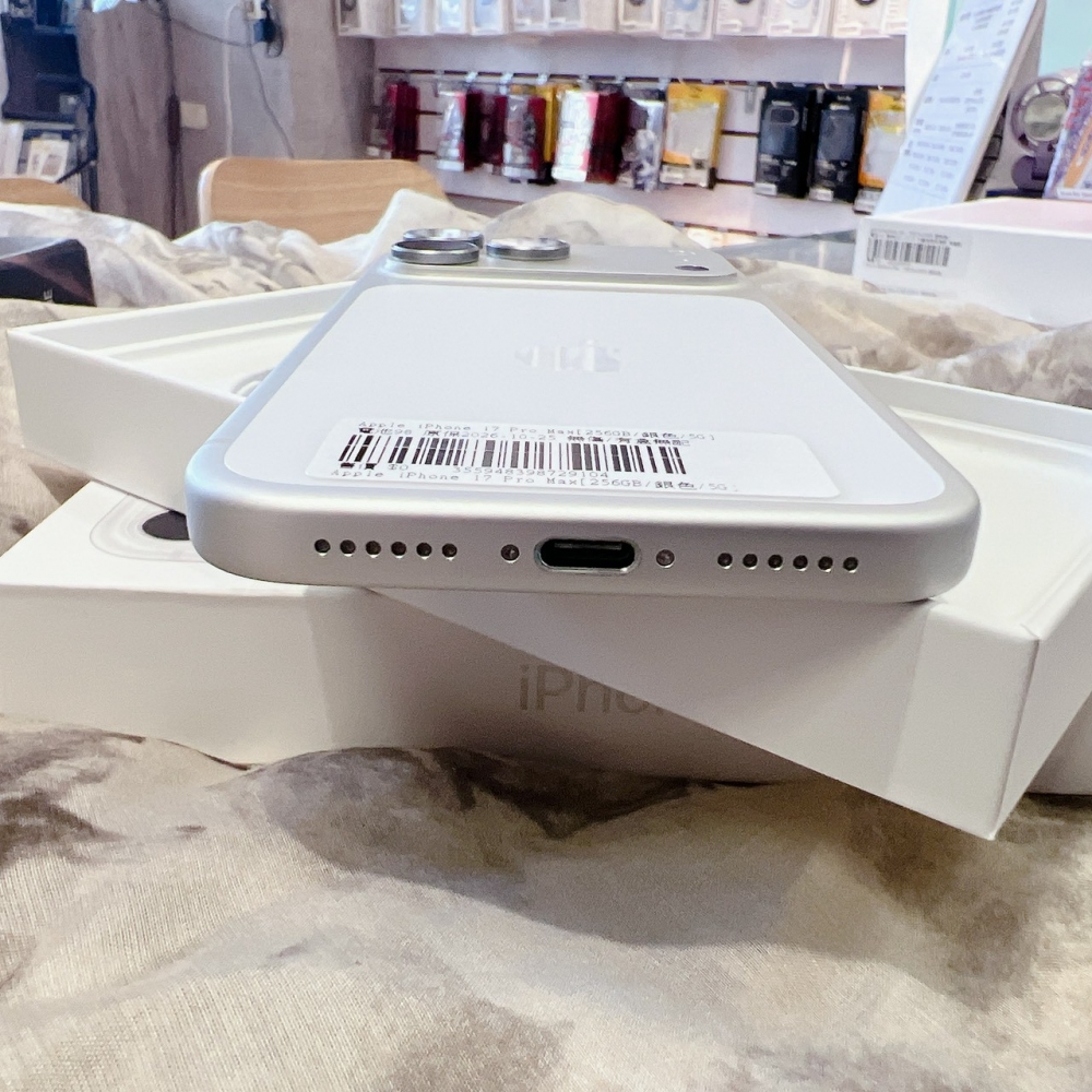 二手 iPhone17ProMax 256G 銀色*29104(店家保固)