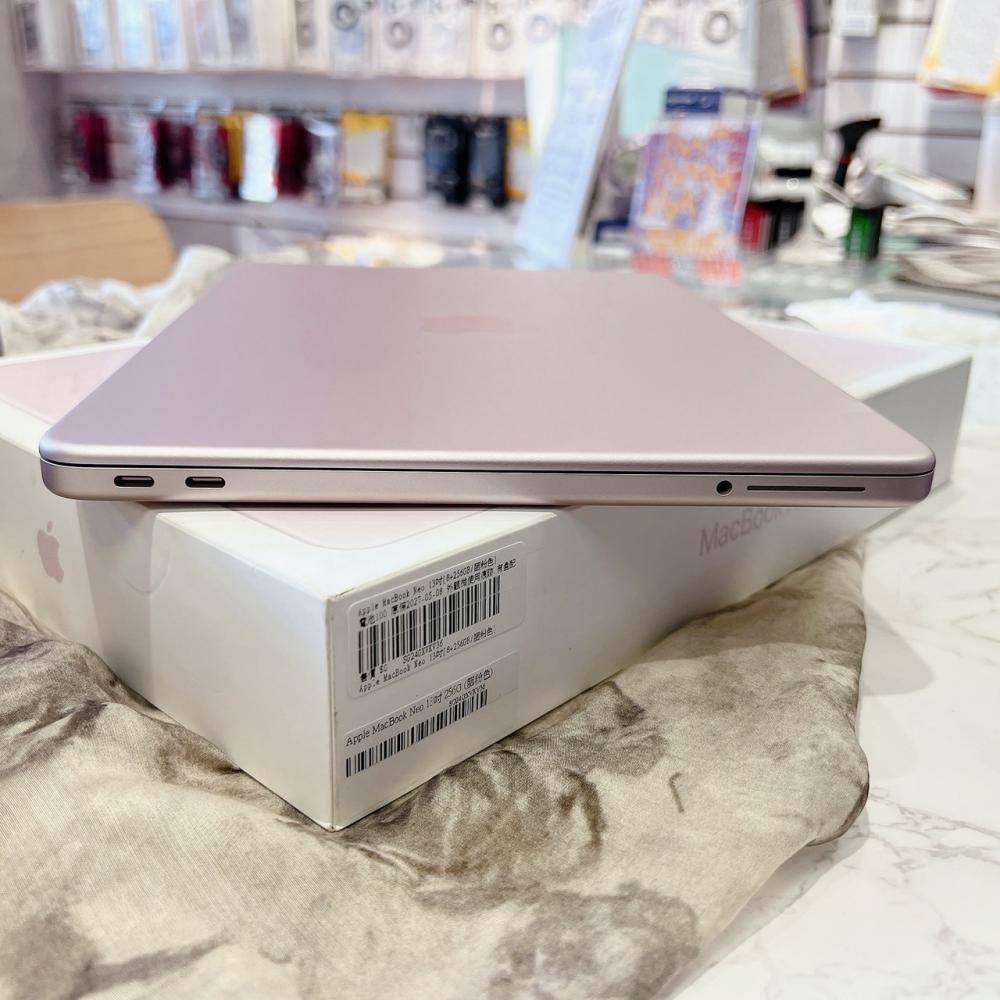 二手 Macbook Neo 12+256G 粉色*VKV36(原廠保固)
